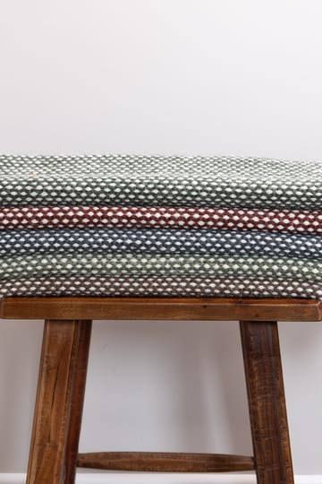 Håndvevd teppe KM Home Sandhamn 140x200 cm Grønn - Grønn - Tekstiler - Tepper & Matter - Moderne tepper - Ullteppe
