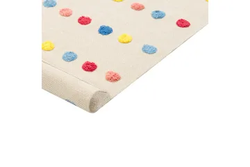 Leles Bomullsteppe 80x150 cm - Beige - Tekstiler - Barnetekstiler - Barnetepper