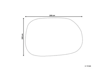 Matte Mitha - Hvit - Tekstiler - Tepper & Matter - Moderne tepper - Viskosematter