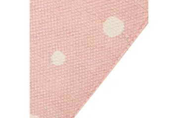 Pengkol Bomullsteppe 80x150 cm - Rosa - Tekstiler - Barnetekstiler - Barnetepper
