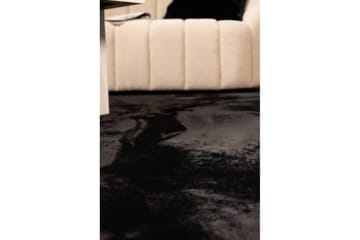 Relax Ryeteppe 240x340 cm - Svart - Tekstiler - Tepper & Matter - Moderne tepper - Ryeteppe