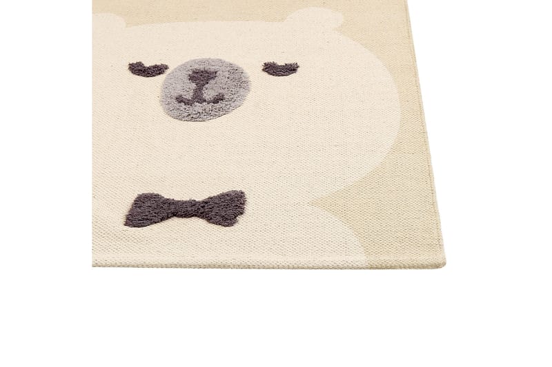 Simau Bomullsteppe 80x150 cm - Beige - Tekstiler - Barnetekstiler - Barnetepper