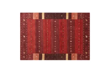 Sinanli Ryeteppe 140x200 cm - Rød - Tekstiler - Tepper & Matter - Moderne tepper - Ullteppe