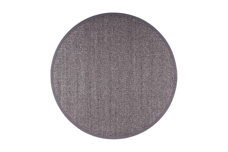 Barrakuda Matte Rund 200 cm Antrasitt, VM Tepper