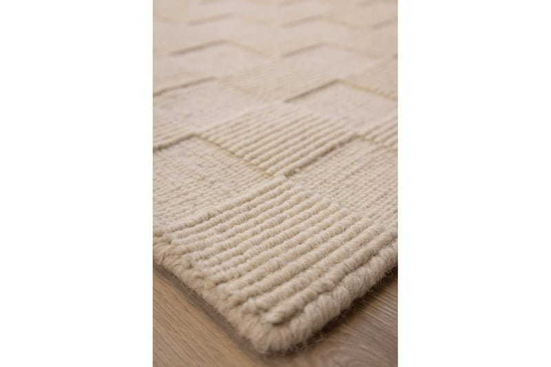 Sydney Ullteppe 200x200 cm - Beige - Tekstiler - Tepper & Matter - Moderne tepper - Ullteppe