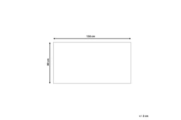 Synopa Ryeteppe 80x150 cm - Svart/hvit - Tekstiler - Tepper & Matter - Moderne tepper - Bomullstepper