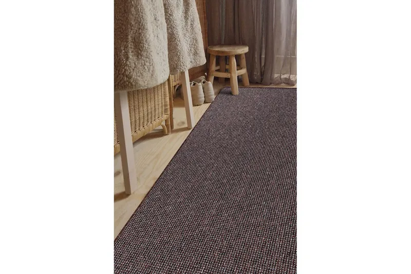 Titan Tuftet teppe 140x200 cm - Rød - Tekstiler - Tepper & Matter - Moderne tepper - Wiltontepper