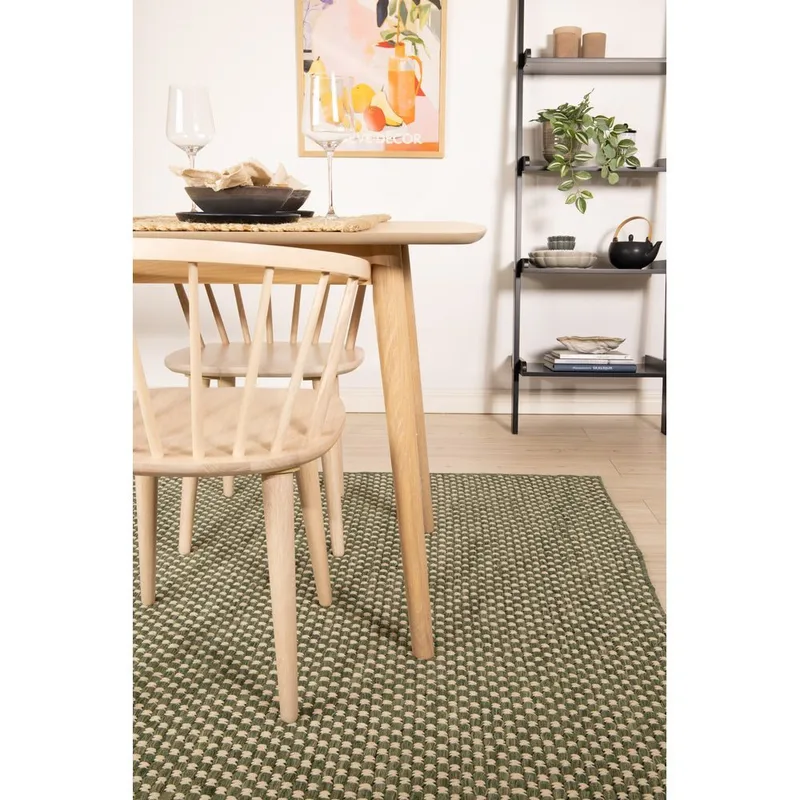 Ullmatta KM Home Smaragdgrön 160x230 cm - Tekstiler - Tepper & Matter - Moderne tepper - Ullteppe
