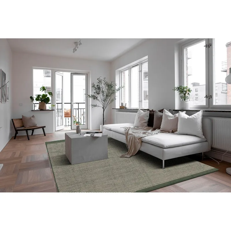 Ullteppe Gotti - 240x340 cm, Smaragdgrønn - Tekstiler - Tepper & Matter - Moderne tepper - Ullteppe