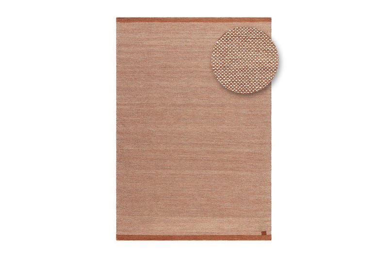 Ullteppe Sandhamn - 240x340 cm, Terrakotta - Tekstiler - Tepper & Matter - Moderne tepper - Ullteppe