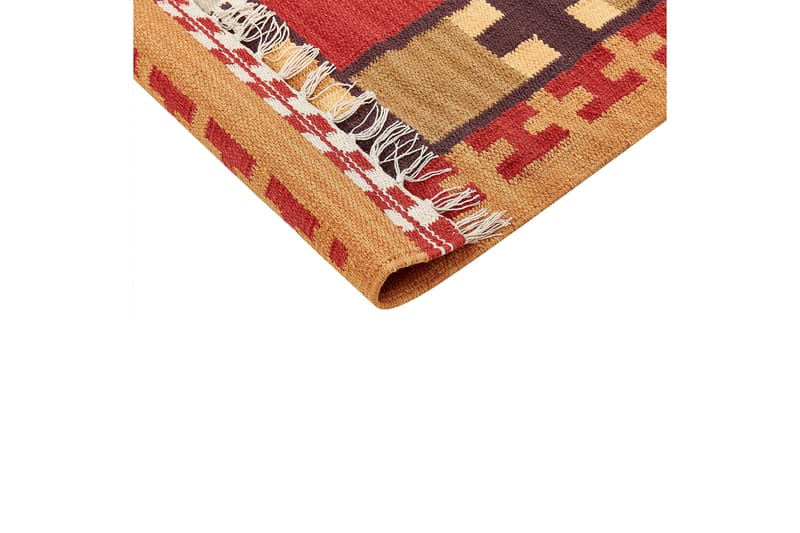 Parakar Kelimteppe 140x200 cm - Rød - Tekstiler - Tepper & Matter - Orientalske tepper - Kelimtepper