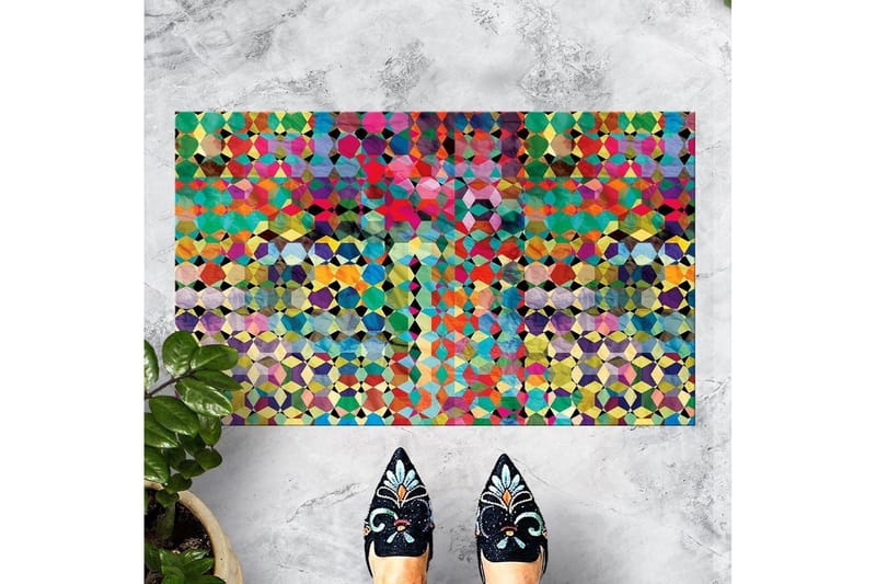 Chilai Dørmatte 45x70 cm, PVC/Multifarget