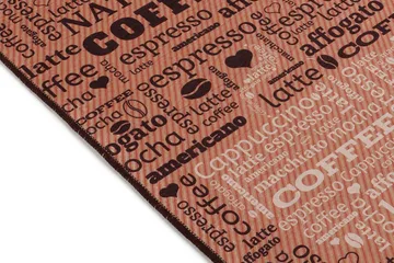 Hall Matte Fincan - Caramel (60 x 140) - Flerfarget/Fløyel - Tekstiler - Tepper & Matter - Små tepper