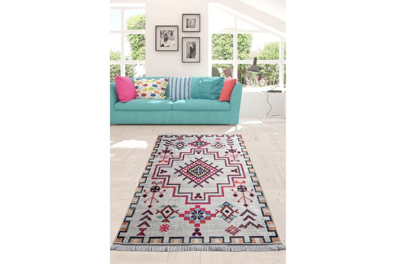 Matte Tappeto - Flerfarget/Fløyel - Tekstiler - Tepper & Matter - Orientalske tepper - Persisk matte