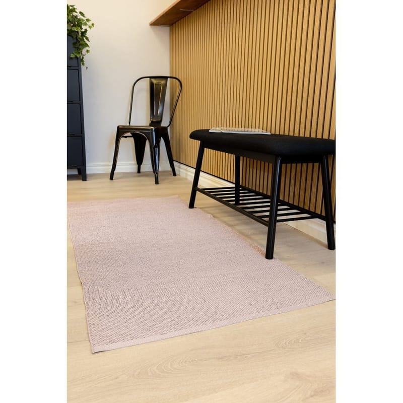 Plastteppe Hilma Plain - 70x150 cm, Rosa - Tekstiler - Tepper & Matter - Moderne tepper - Wiltontepper